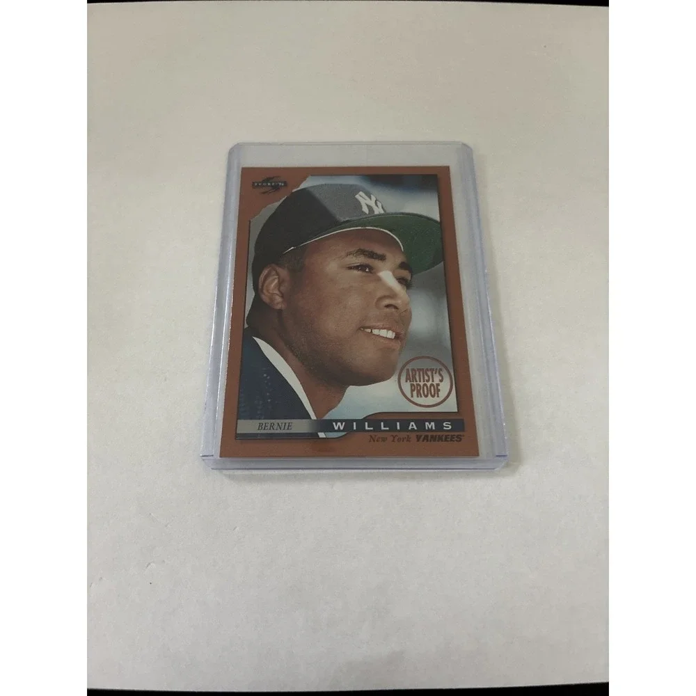 1996 Score - Bernie Williams‎ #68 Dugout Collection Series 2 Artist's Proof